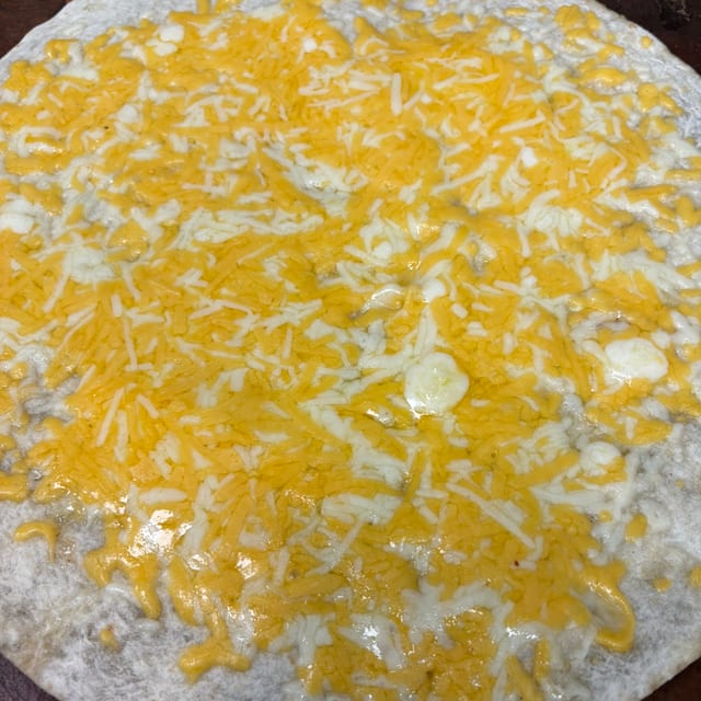 Cheese Quesadilla.