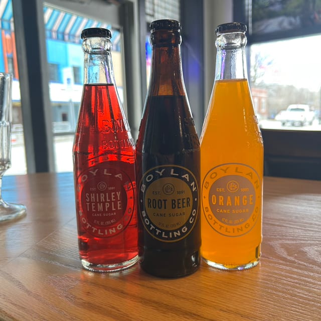 Glass Bottle Soda 12 oz..