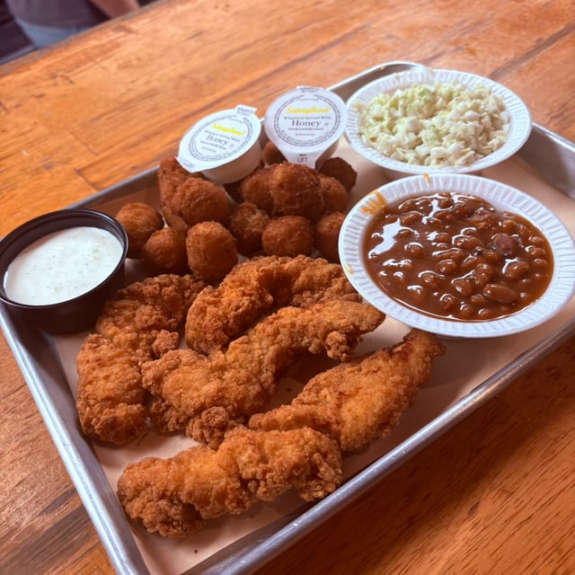 Crispy Tender Plate.