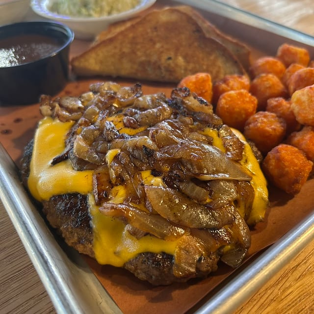 Hamburger Steak.