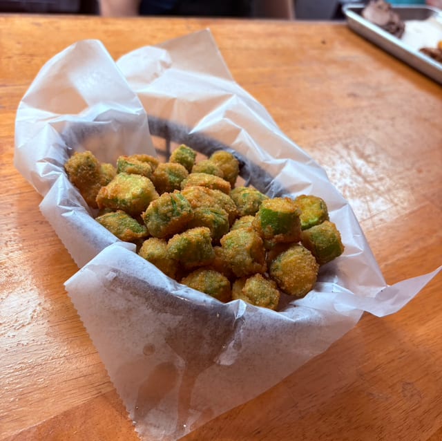 Fried Okra.