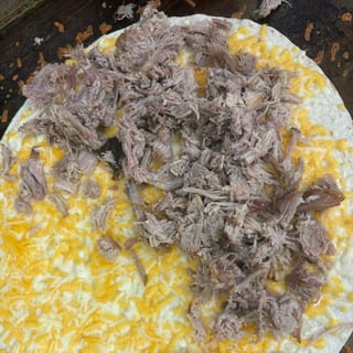 BBQ Pork Quesadilla