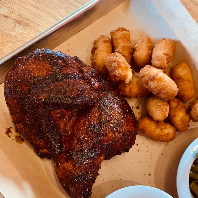 Half Chicken Plate.