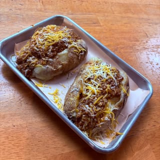 Chili Stuffed Spud