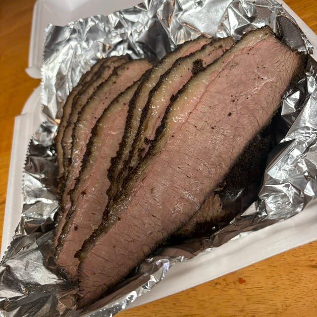 1/2 Pound of Brisket.