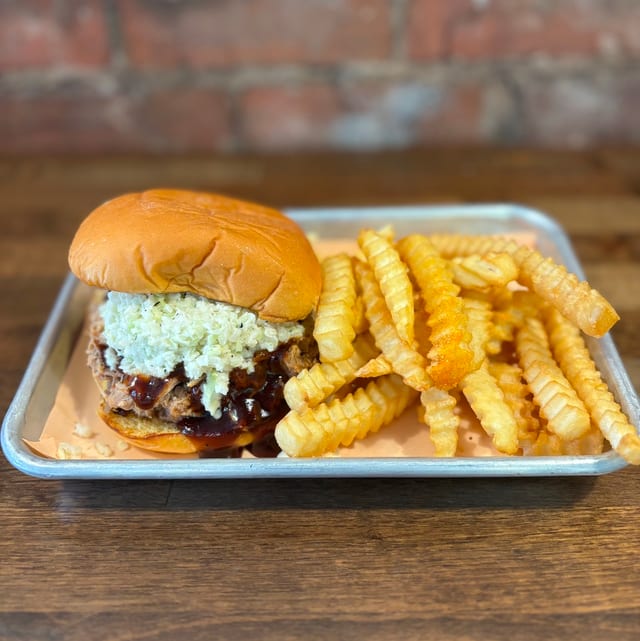 Kids Pork Sandwich.